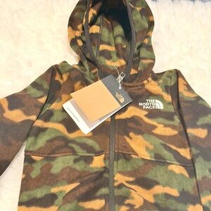 The North Face Baby Camo Fleece Zip Hoodie | 12-18m | NWT